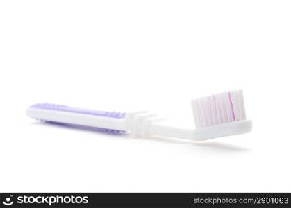 violet toothbrush