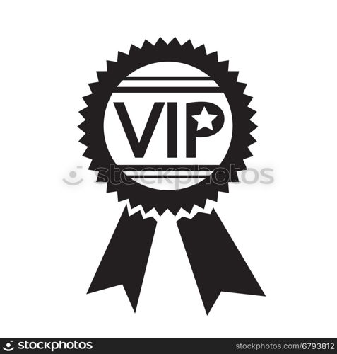 VIP icon illustration design