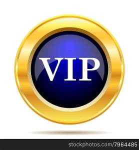 VIP icon. Internet button on white background.