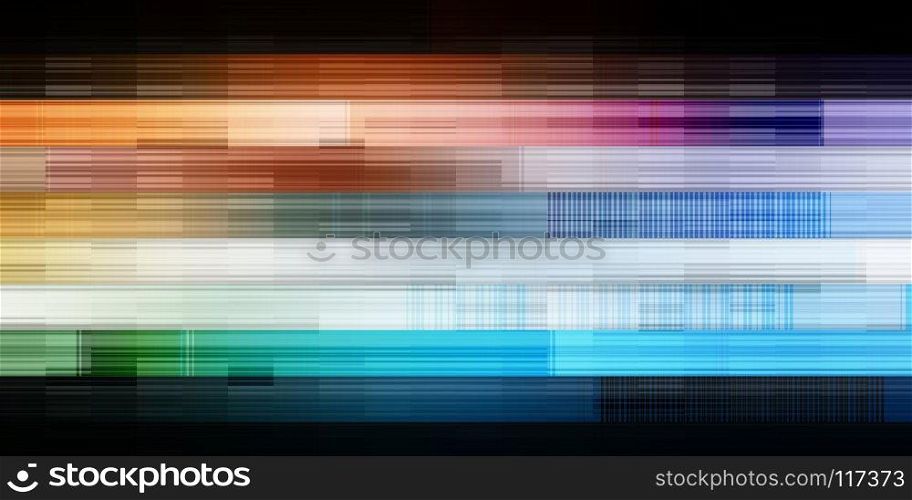Virtual Background with Futuristic Abstract Concept Art. Virtual Background