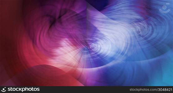 Virtual Background with Futuristic Abstract Concept Art. Virtual Background