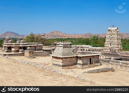 Virupaksha Temple, Hampi, Karnataka state, India