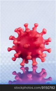 Virus. Concept of medical research