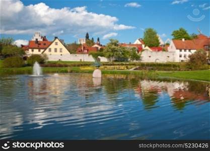 Visby city at Gotland, Sweden