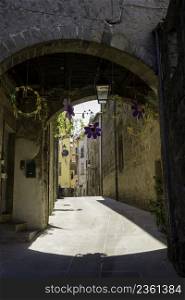 Vitorchiano, medieval village in the Viterbo province, Lazio, Italy