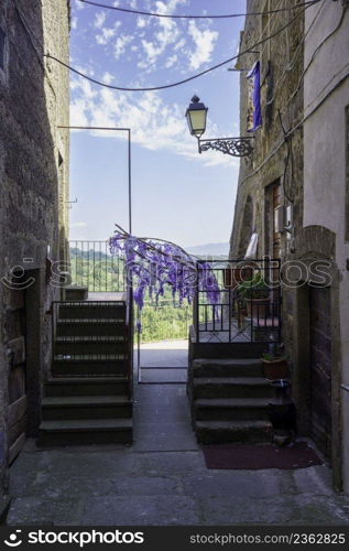 Vitorchiano, medieval village in the Viterbo province, Lazio, Italy