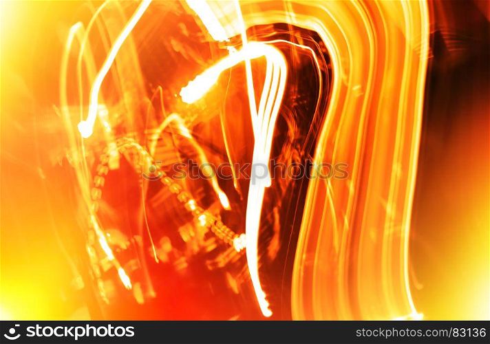 Vivid orange light illumination laser traces backdrop. Vivid orange light illumination laser traces backdrop hd