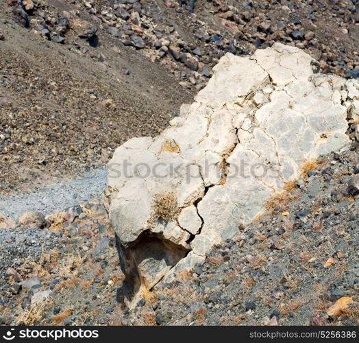 volcanic land in europe santorini greece sky and mediterranean sea