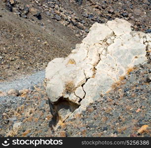 volcanic land in europe santorini greece sky and mediterranean sea