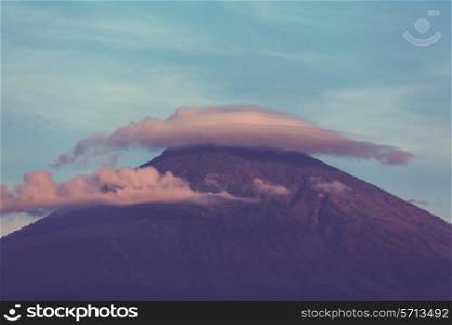 Volcano Agung , Bali, Indonesia
