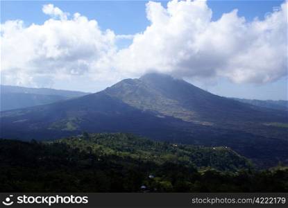 Volcano Gunung Batur in Bali, Indonesia
