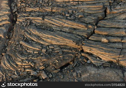 Volcano National Park - Big Island of Hawaii - hardened lava