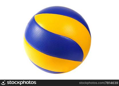 Volley-ball ball on the white background. (isolated)