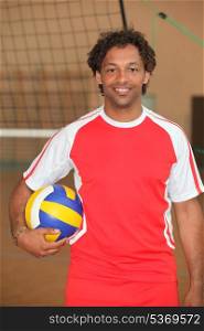 volley-ball player