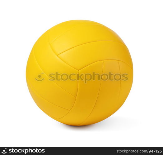 Volleyball Ball Isolated on White Background. Volleyball Ball