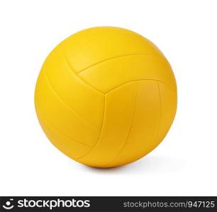 Volleyball Ball Isolated on White Background. Volleyball Ball