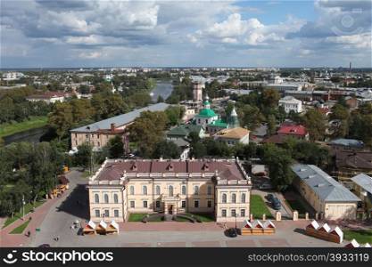 Vologda aerial view
