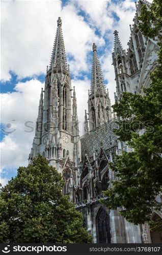 Votive Church in Vienna, Capital of Austria
