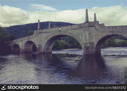 Wade&rsquo;s bridge near Aberfeldy in Scotland