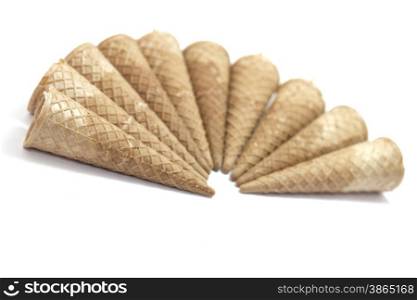 Waffle ice cream cones