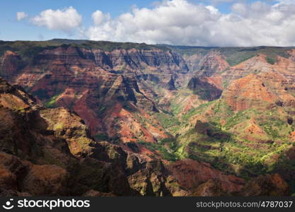 Waimea canyon,Kauai,Hawaii