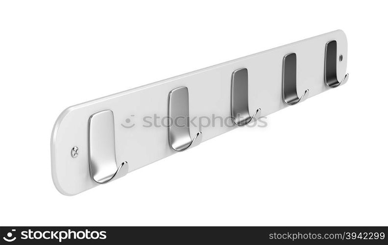 Wall hanger isolated on white background