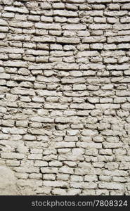 Wall in Gaochang, old city, China