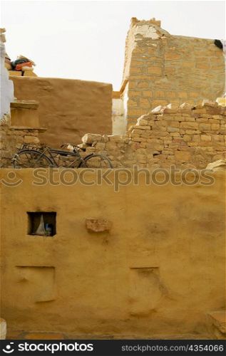 Wall of an old building, Jaisalmer, Rajasthan, India