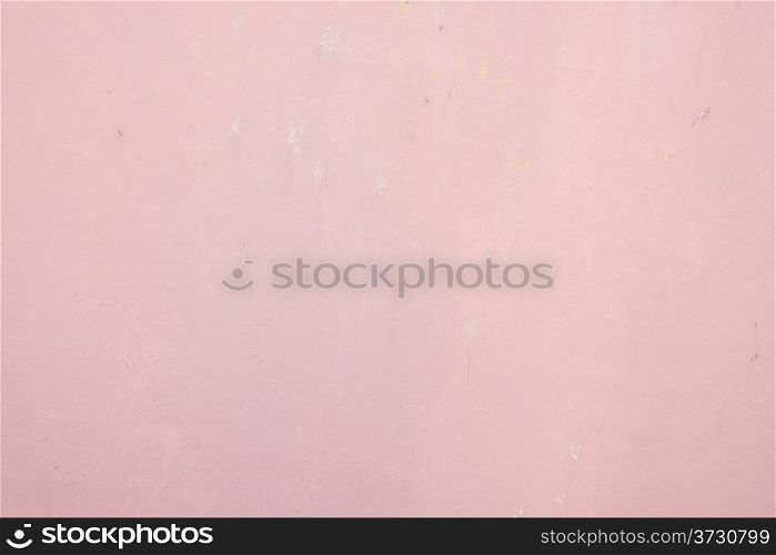 Wall of concrete with pink coating. Wall of concrete with coating