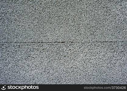 wall of concrete with pores