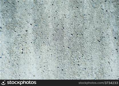 wall of concrete with pores