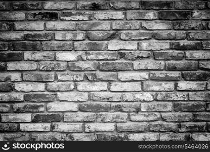 Wall of house from red brick