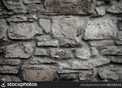 wall of stones as a texture for background