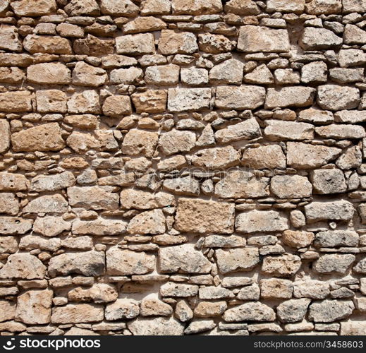 wall of stones as a texture ( photo )