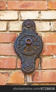 wall ornament of cast iron