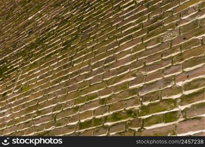 Wall with bricks abstract background. Old brick wall background. grunge brick background texture