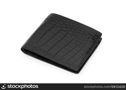 Wallet isolated on the white background