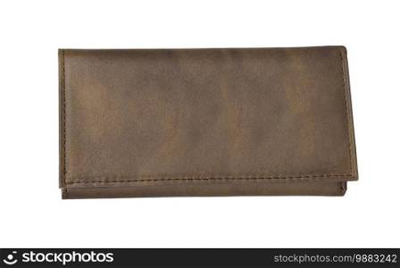 Wallet isolated on white background. Wallet