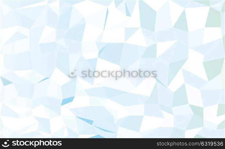 wallpaper, illustration and backdrop concept - blurred abstract blue and green geometric pattern low poly background. abstract blue low poly pattern background