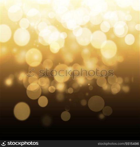 Wallpaper with bubbles on an abstract background yellow and black