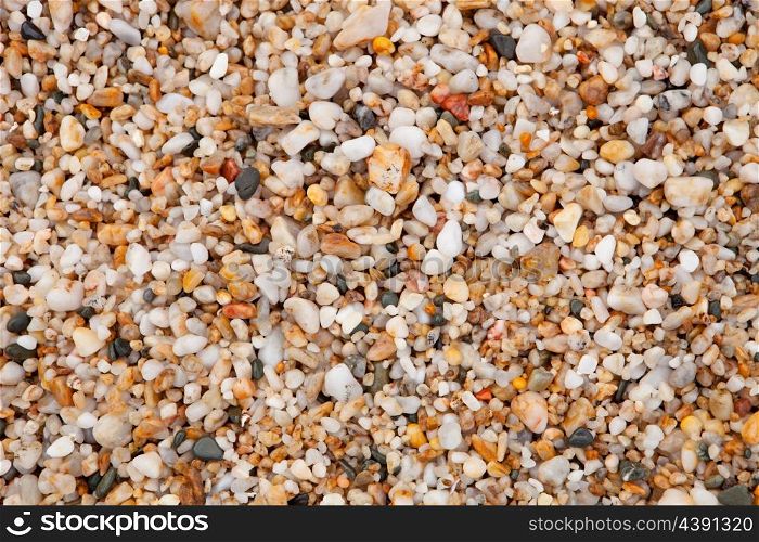 Wallpaper with small stones of the beach&#xA;