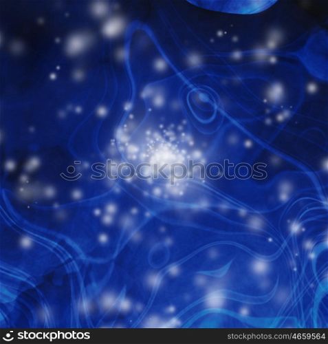 Wallpaper with stars on an abstract background