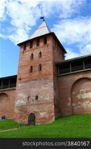 walls and towers of the Novgorod Kremlin