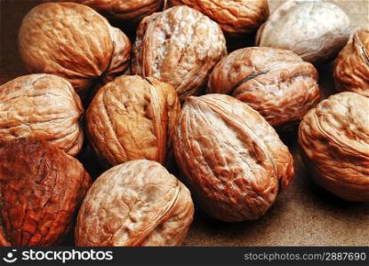 walnuts in shell, vegetable eating food