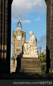 Walter Scott&rsquo;s monument. Edinburgh. Scotland. UK.