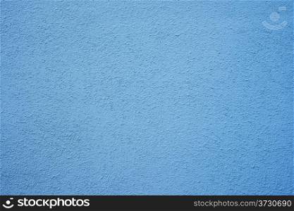 Wand aus Beton mit blauem Anstrich