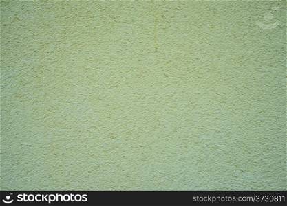 Wand aus Beton mit grunem Anstrich