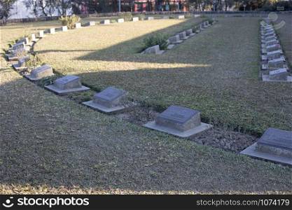 War Cemetery, Kohima, Nagaland, India
