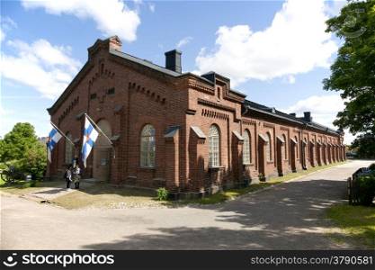 war museum on the fortress island of suomenlinna near helsinki