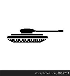 War Tank Icon Vector Design Template
